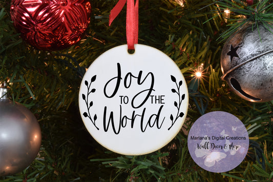 Joy To The World - Ornament