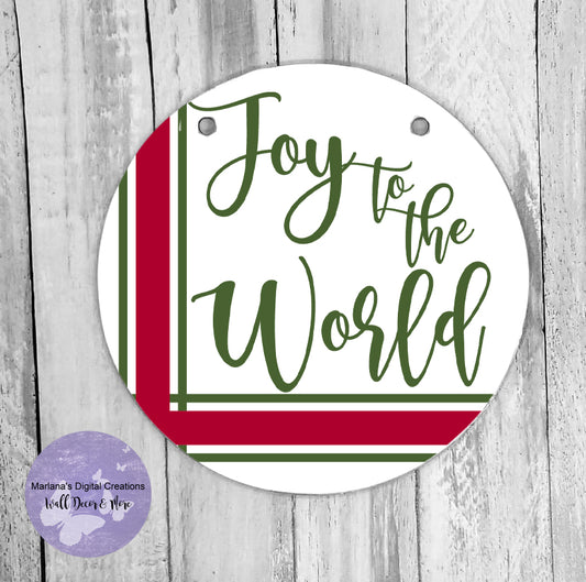 Joy To The World Gift - Circle Sign