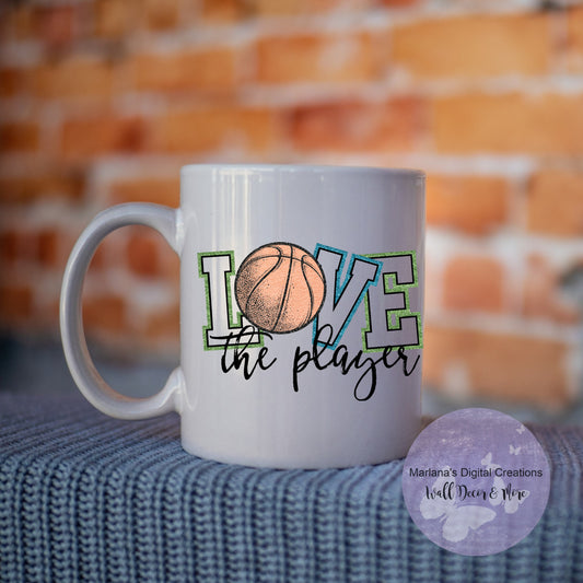 Love The Player Basketball - Mug