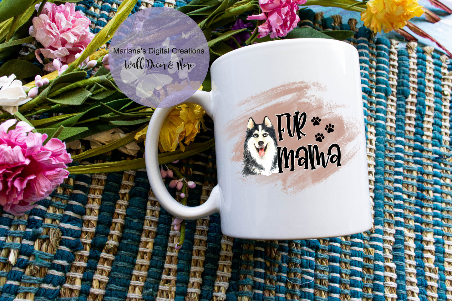 Siberian Husky Fur Mama - Mug