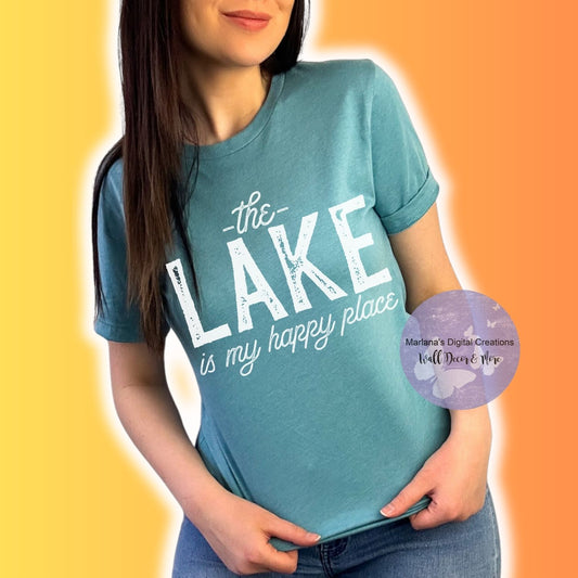 The Lake Is My Happy Place HMD - Screen Print