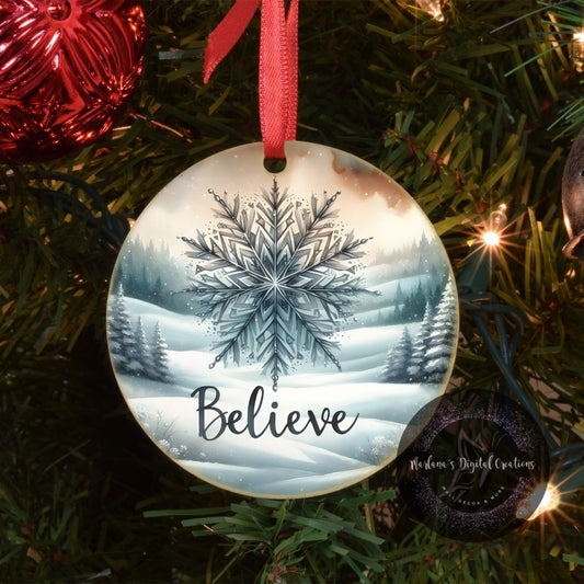 Believe 73 - Ornament