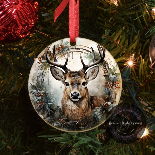 Christmas Deer 2 - Ornament