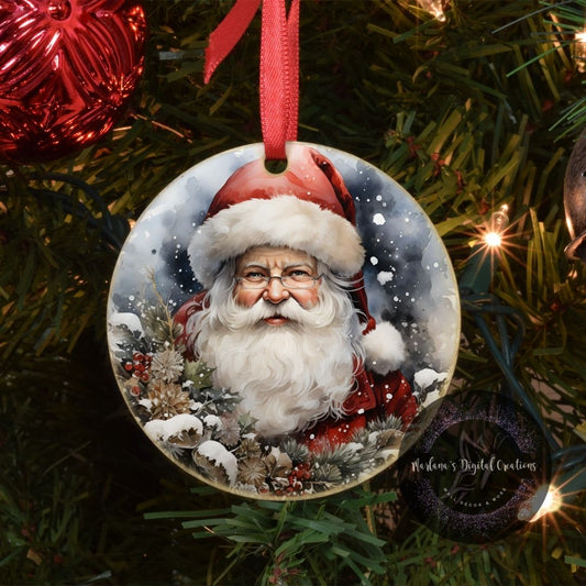 Christmas Santa 2 - Ornament