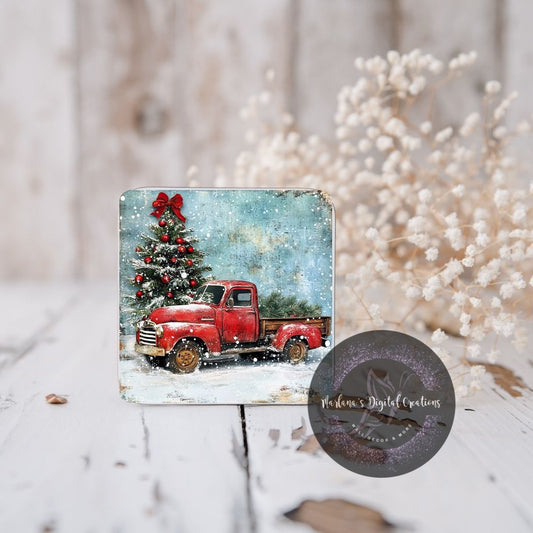 Christmas Truck 31 Coaster