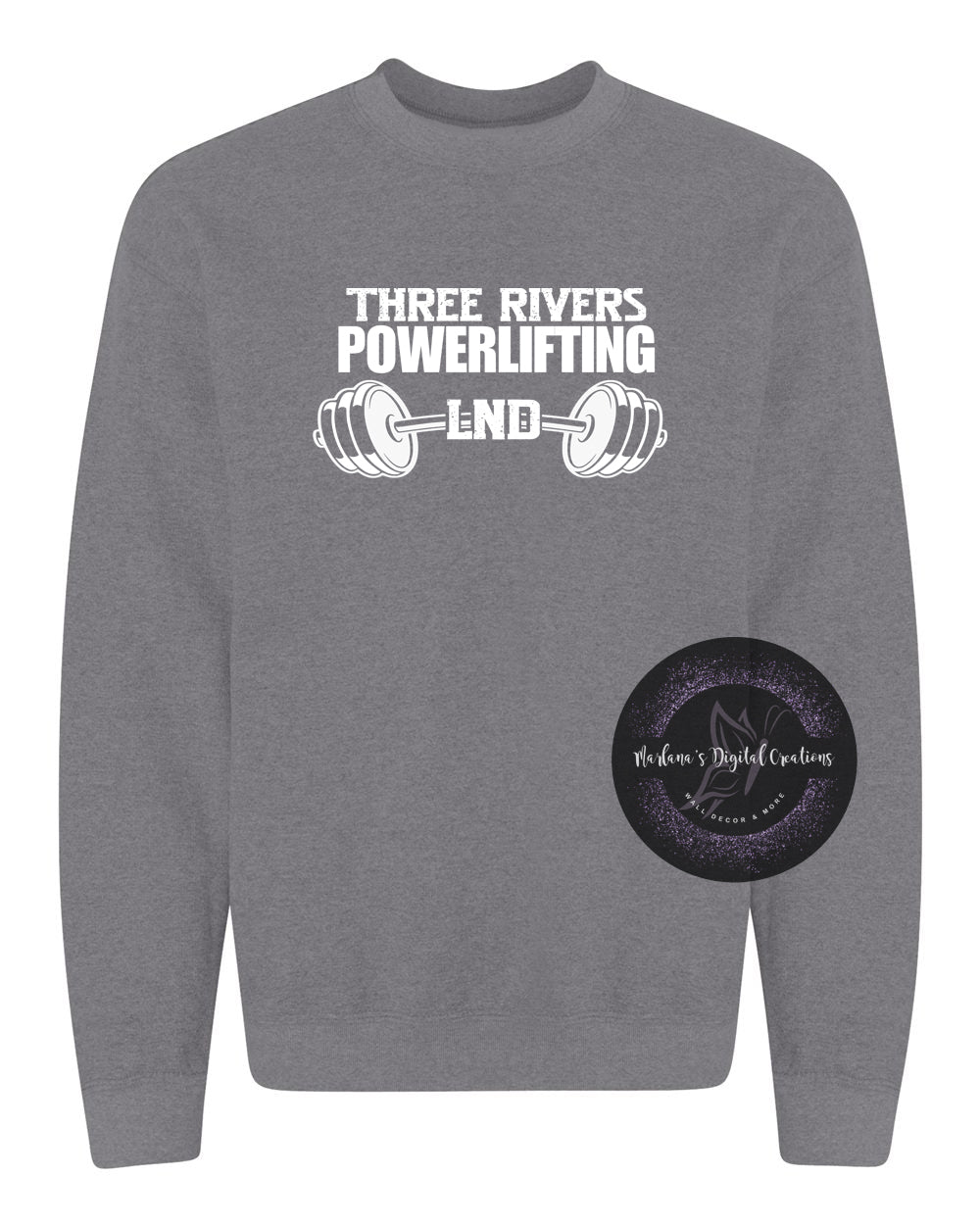 Three Rivers Powerlifting Crewneck Sweatshirt 2025