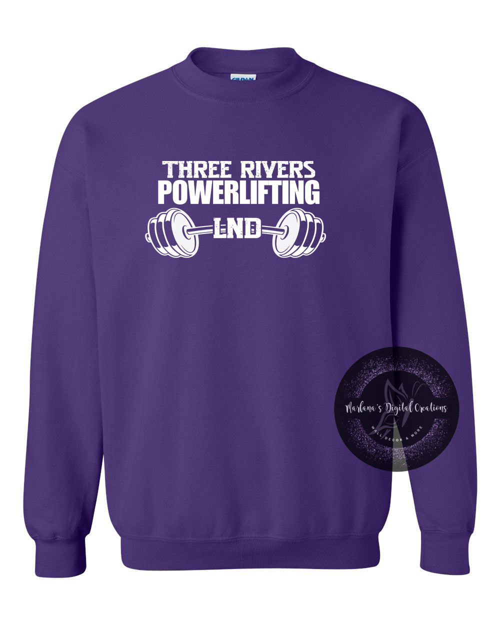 Three Rivers Powerlifting Crewneck Sweatshirt 2025