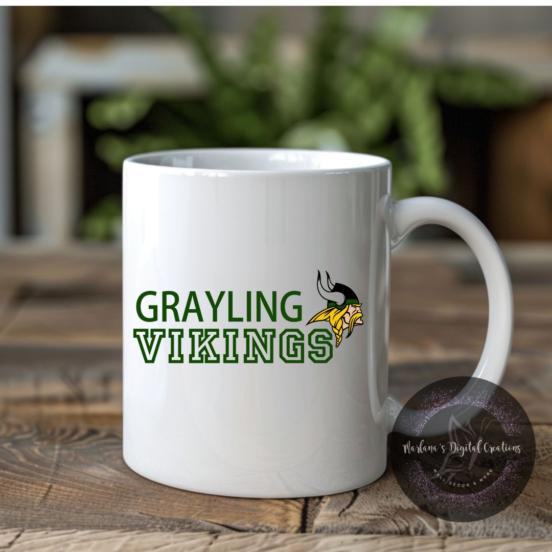 Grayling Vikings - Mug