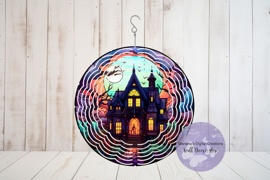 Halloween Haunted House 383 - 6" Wind Spinner