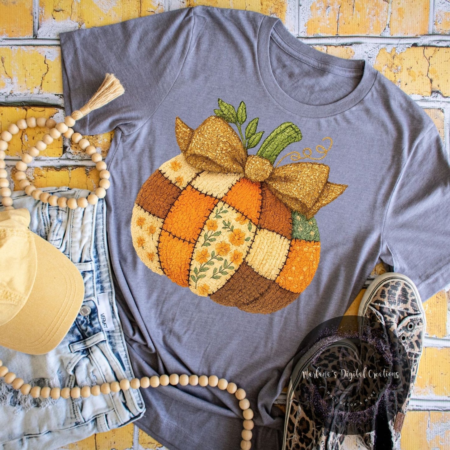 Patchwork Pumpkin Yarn HMD