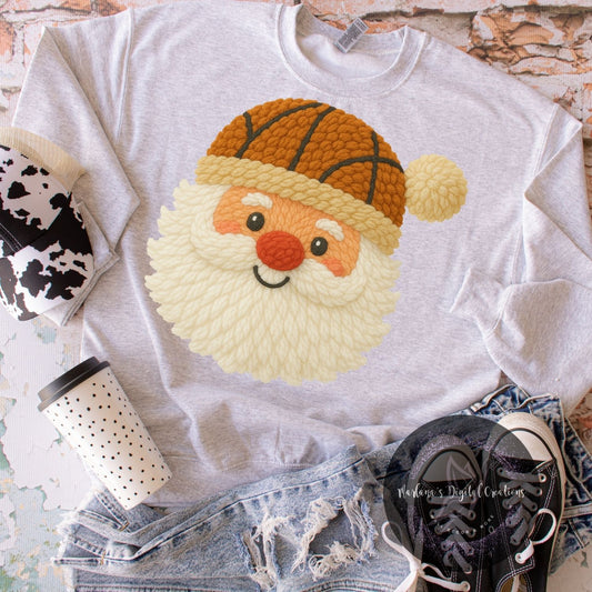 Sports Santa Basketball Yarn HMD