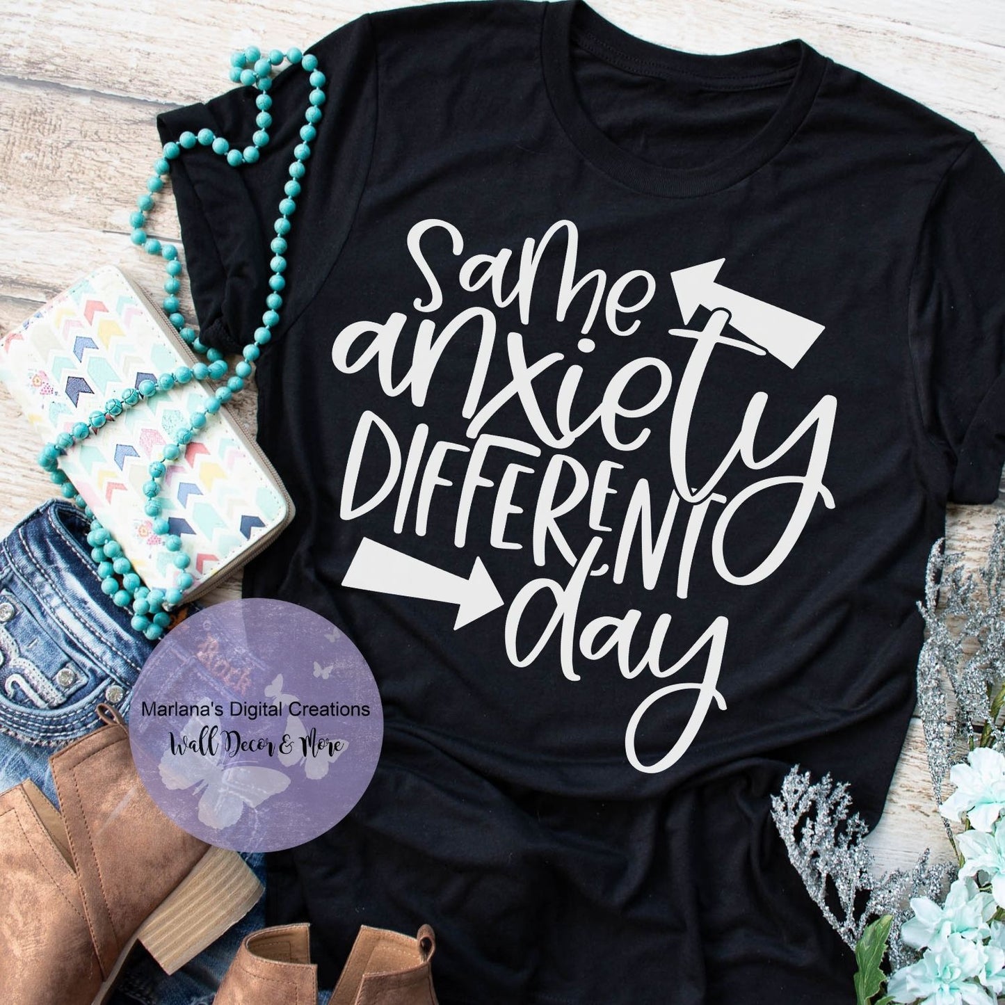 Same Anxiety Different Day HMD