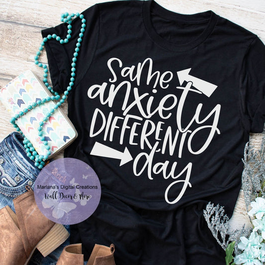 Same Anxiety Different Day HMD