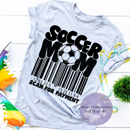 Soccer Mom Scan For Payment HMD