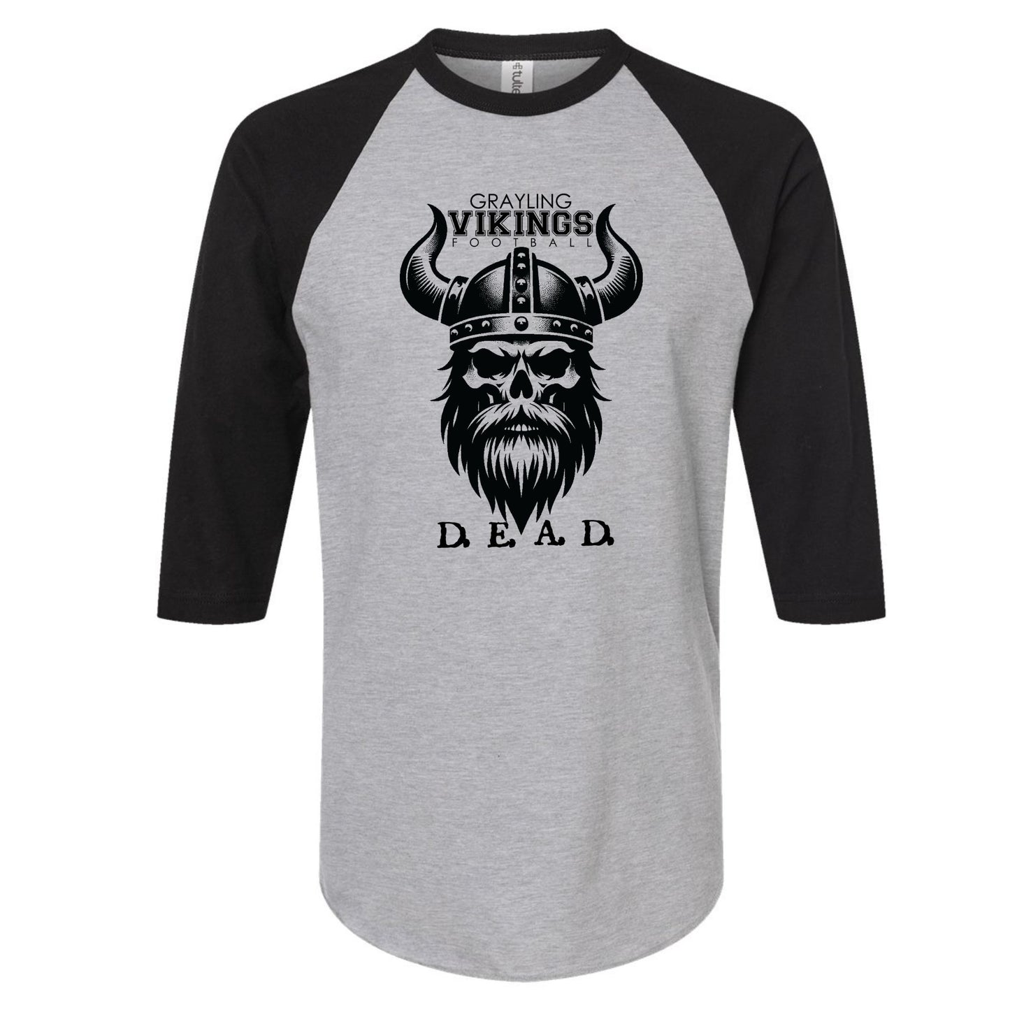 Vikings 2025 Football Raglan