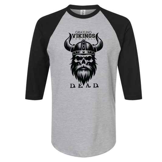 Vikings 2025 Football Raglan