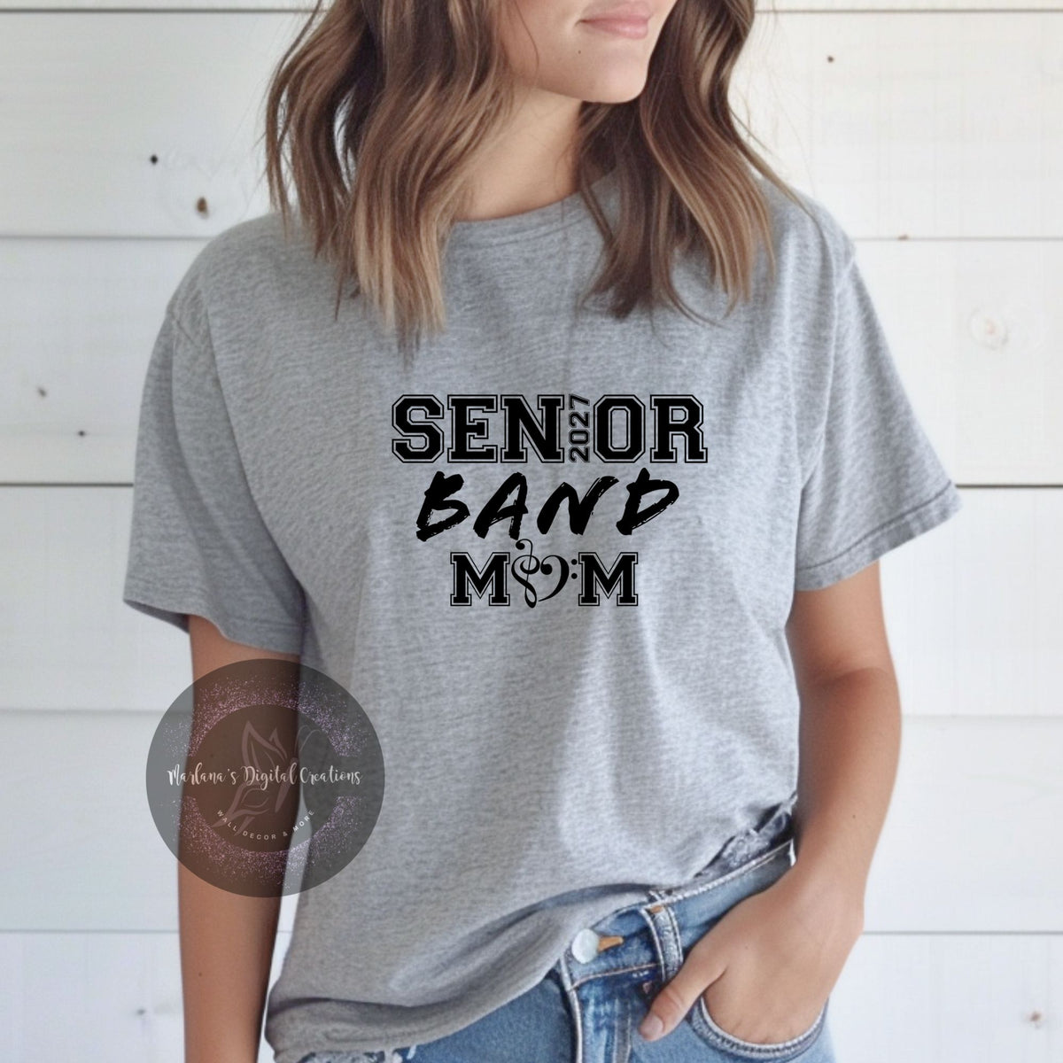 2027 Senior Band Mom Shirt MDC