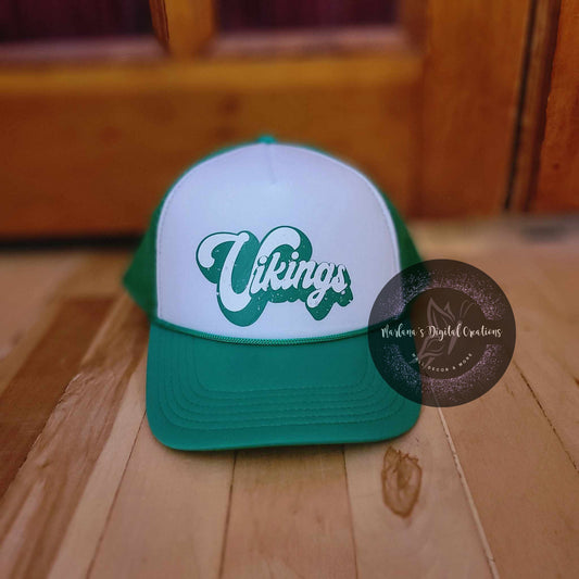 Vikings Green Trucker Cap MDC