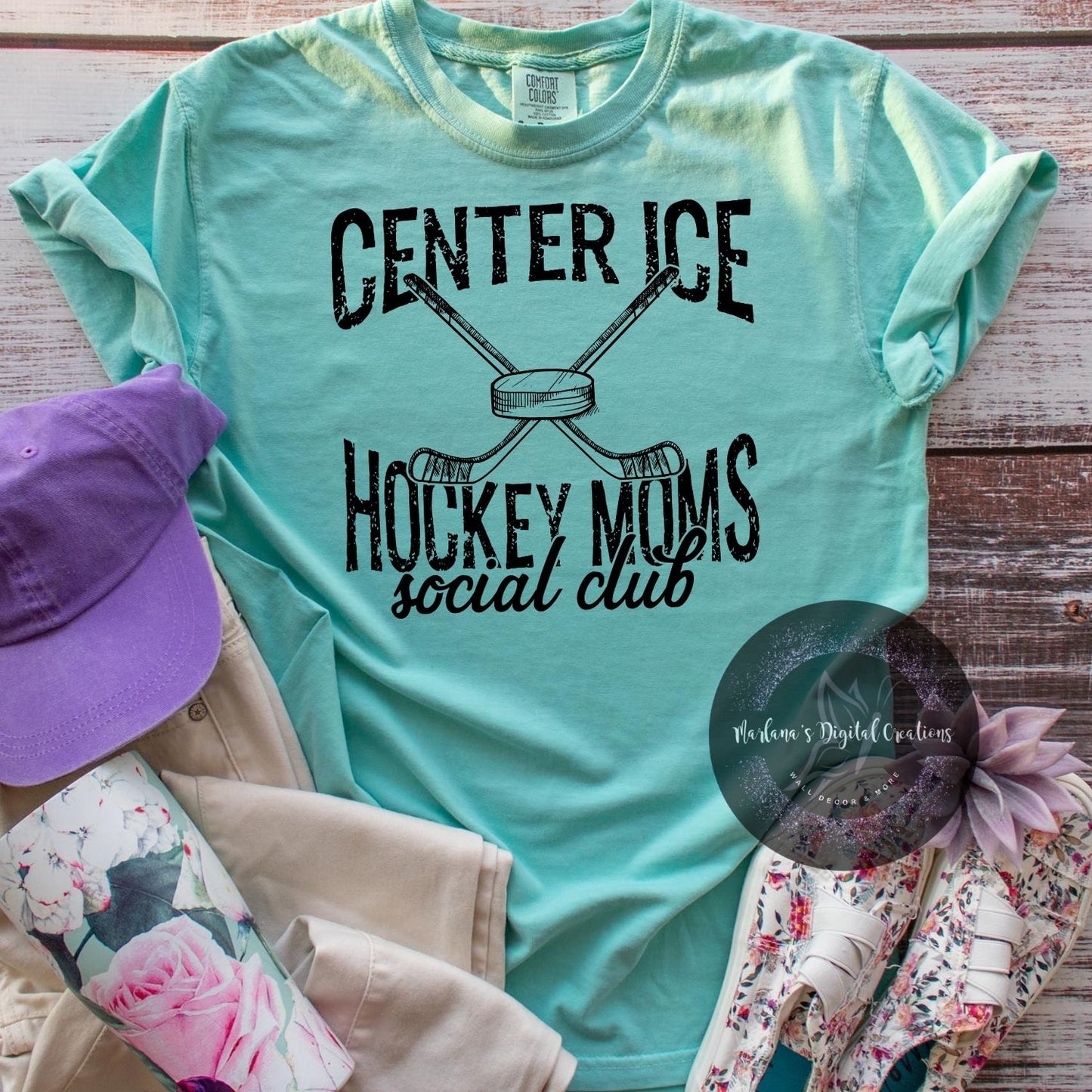 Center Ice Hockey Moms Social Club HMD