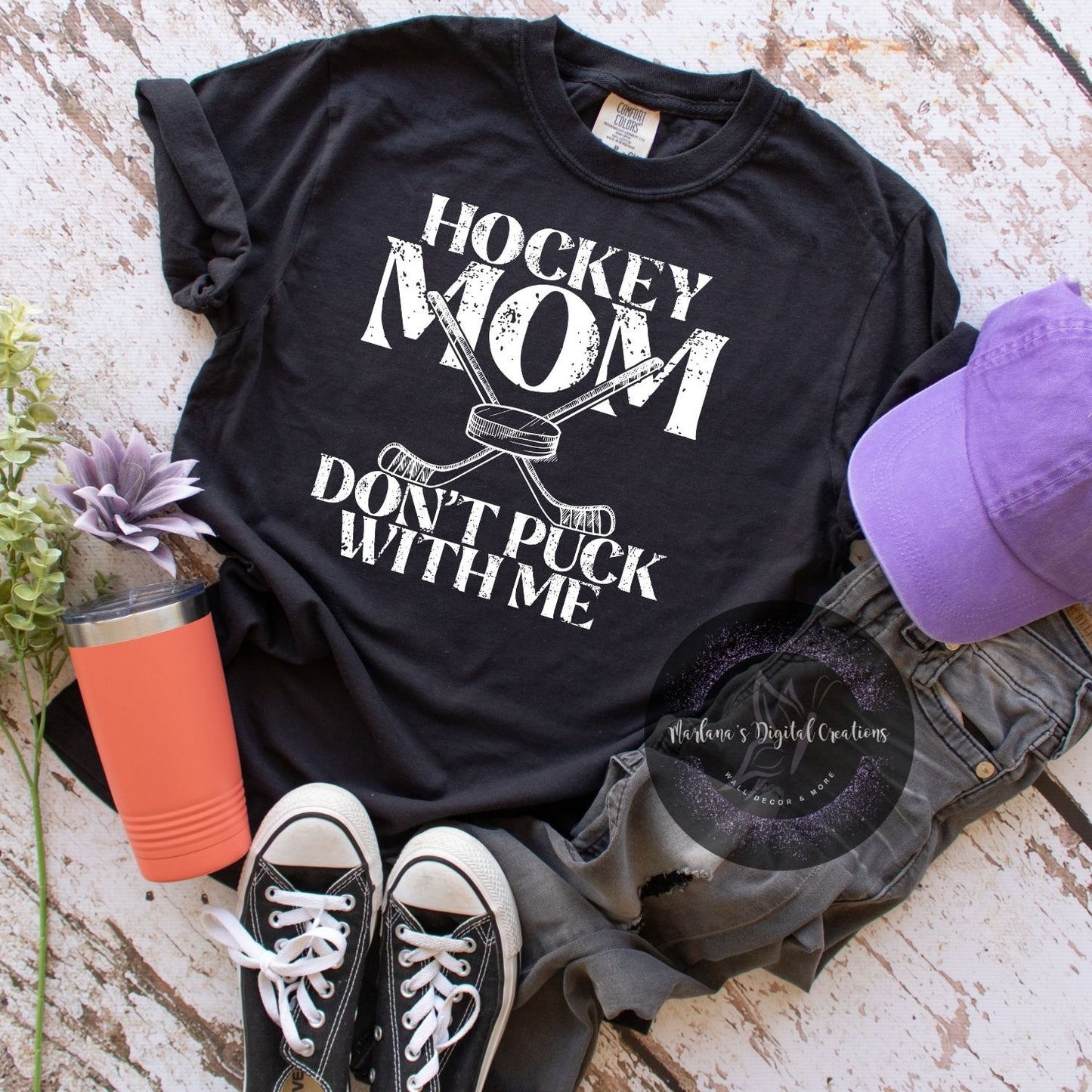 Hockey Mom Don't Puck With Me HMD