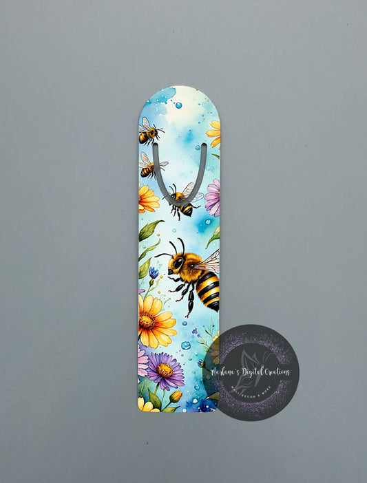 Bees & Flowers 2 Bookmark