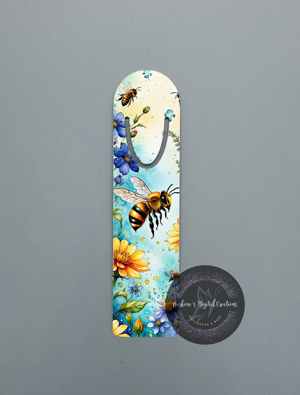 Bees & Flowers 4 Bookmark