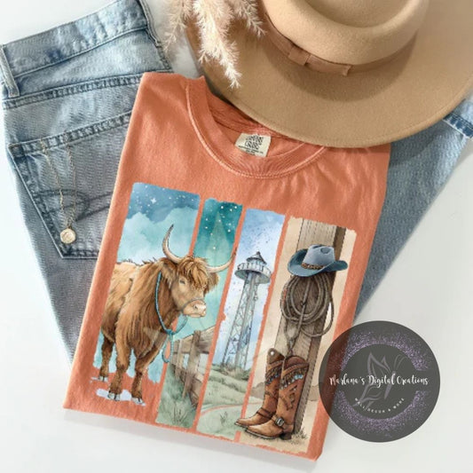 Small Town Country Life Brushstrokes CPC