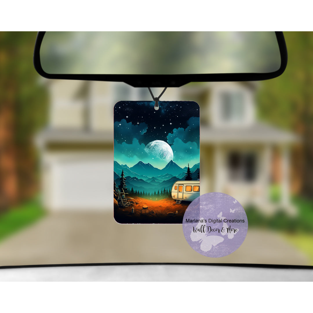 Camping Scene 93 Car Freshener