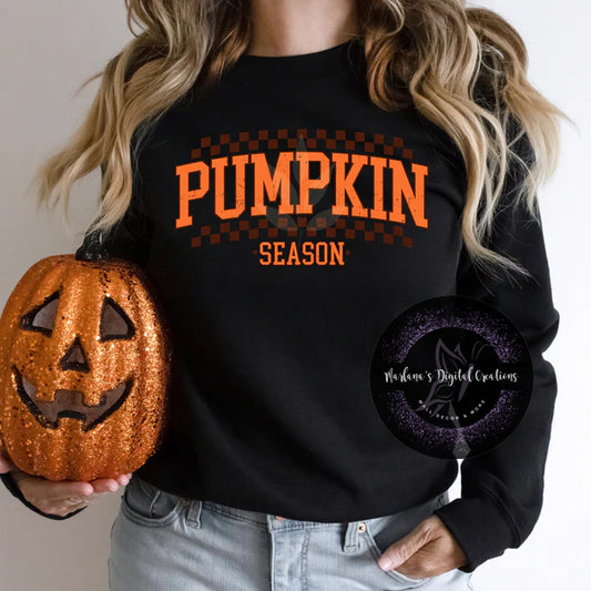 Checkered Pumpkin Season CPC