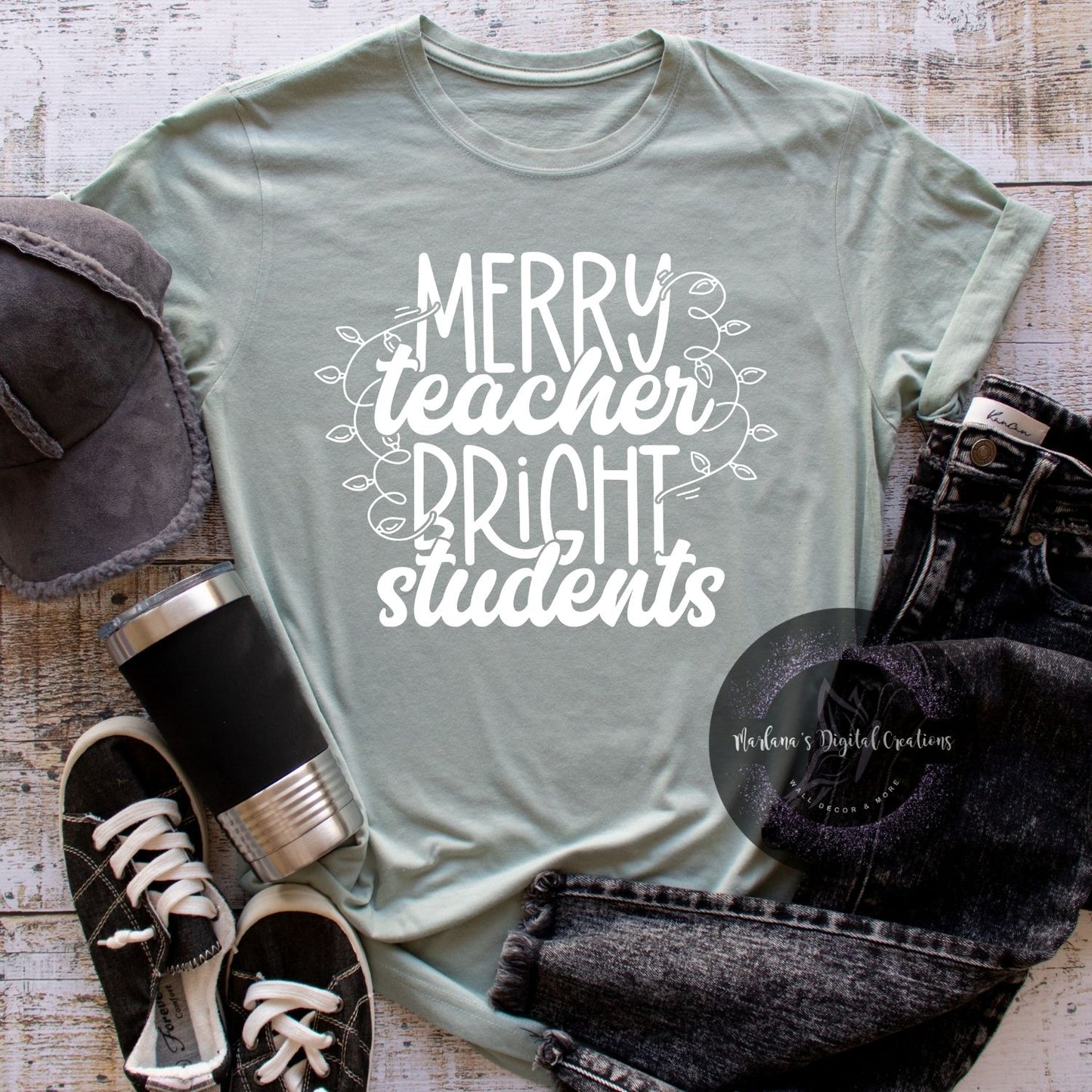 Merry Teacher Bright Students HMD