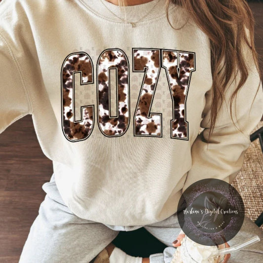 Cow Print Cozy CPC