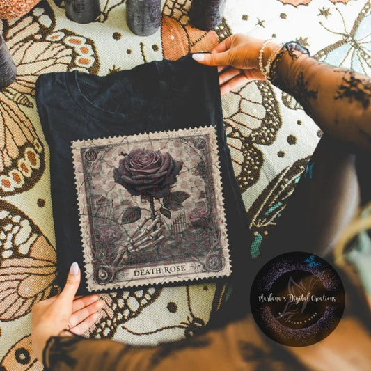 Death Rose Stamp CPC