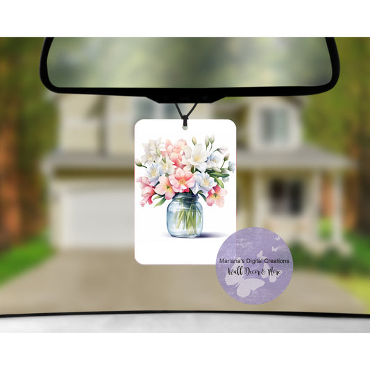 Floral Vase 235 Car Freshener