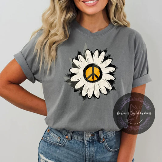 Grunge Peace Daisy CPC