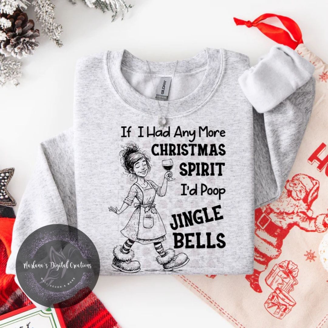 If I Had Any More Christmas Spirit CPC