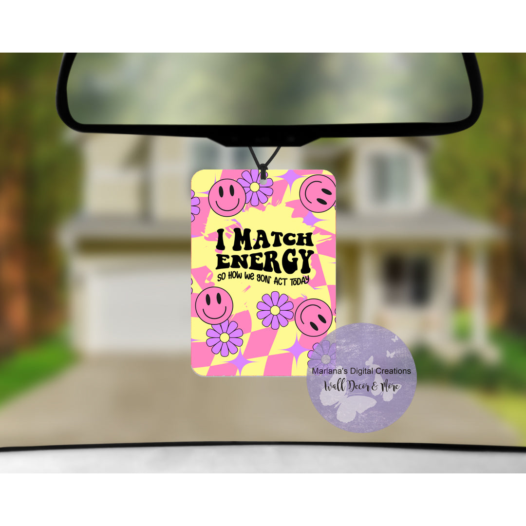 I Match Energy Car Freshener