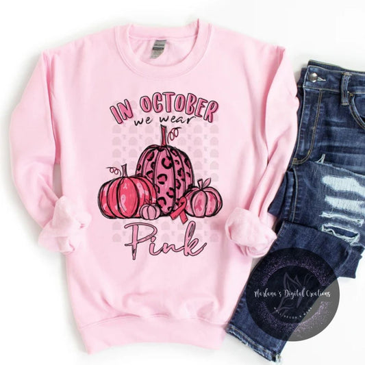 In October We Wear Pink Pumpkins CPC