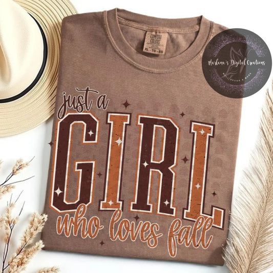Just A Girl Who Loves Fall CPC
