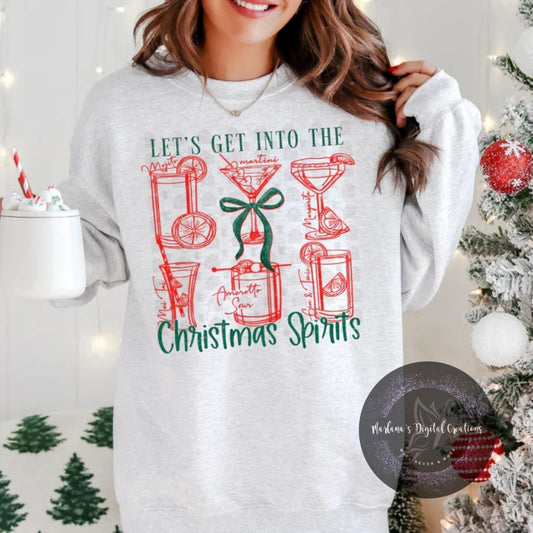 Let's Get Into The Christmas Spirits CPC