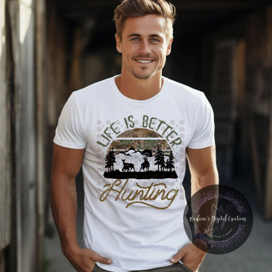 Life Is Better Hunting Deer CPC
