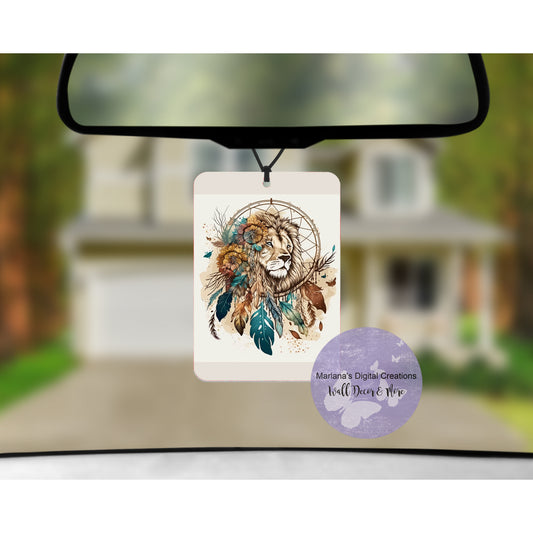 Lion Dream Catcher 82 Car Freshener