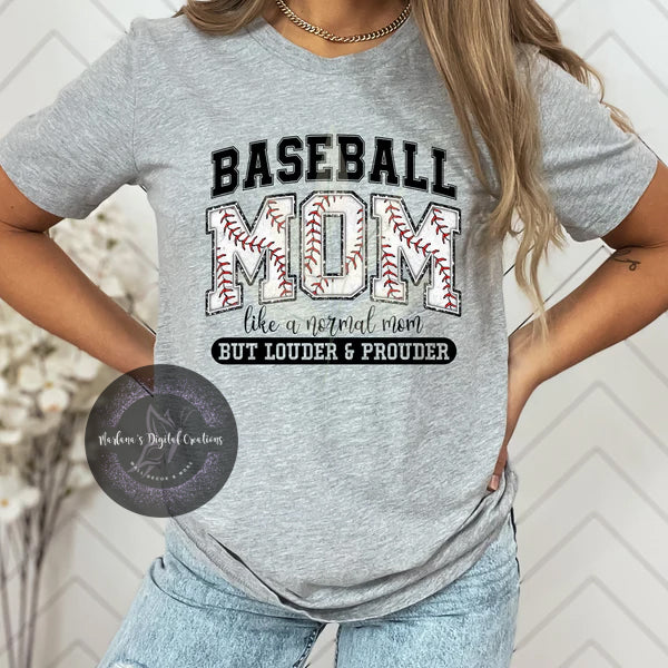 Loud And Proud Baseball Mom CPC