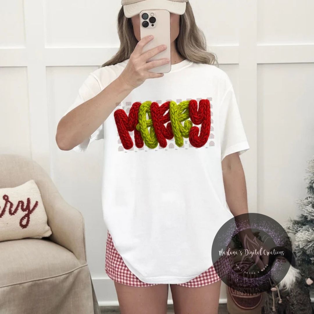 Merry Yarn Print CPC