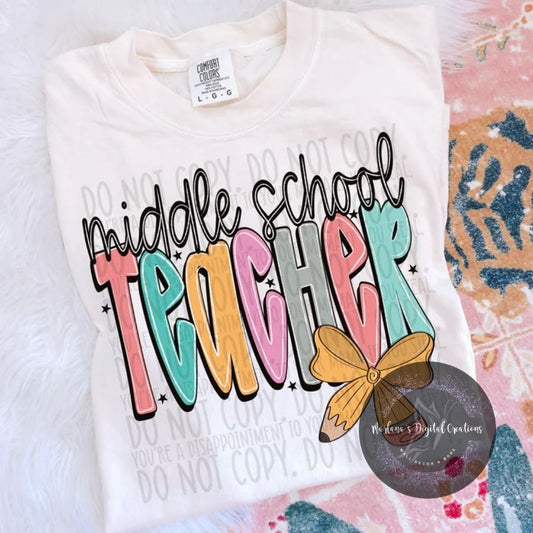 Middle School Teacher CPC