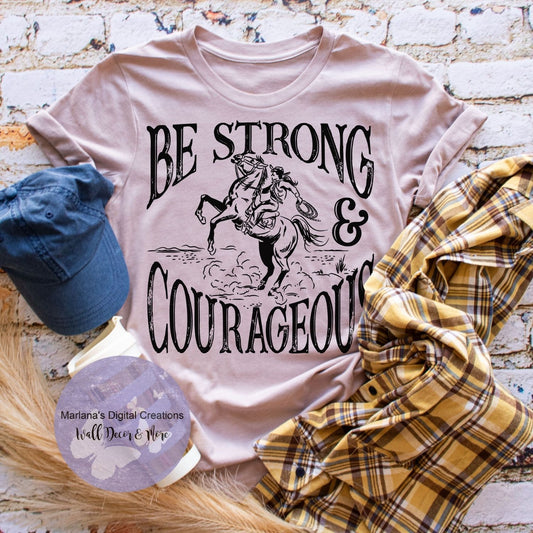 Be Strong & Courageous HMD