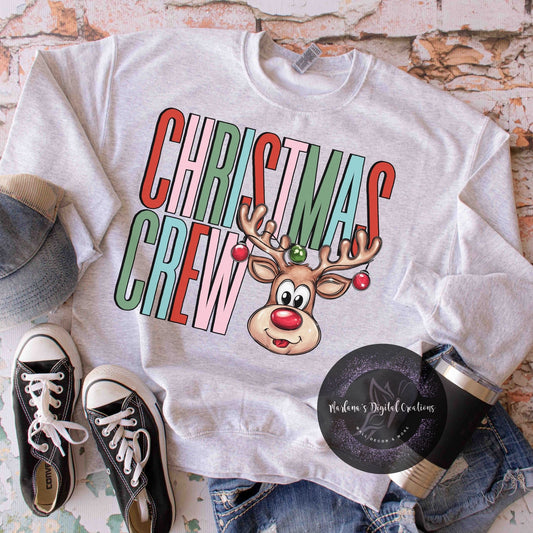 Christmas Crew Reindeer HMD