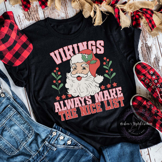 Vikings Always Make The Nice List HMD