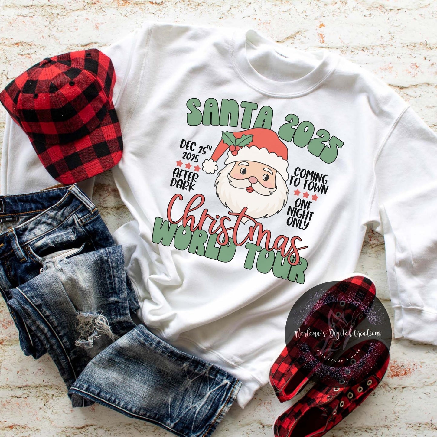 Santa 2025 Christmas World Tour HMD