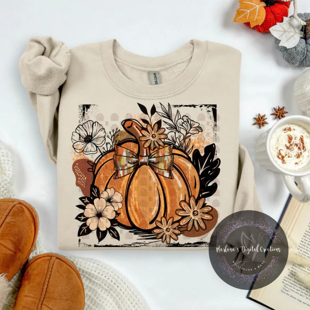 Retro Boho Pumpkin CPC