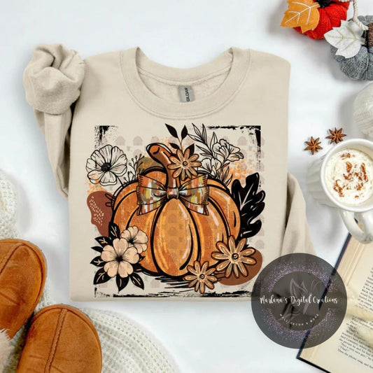 Retro Boho Pumpkin CPC